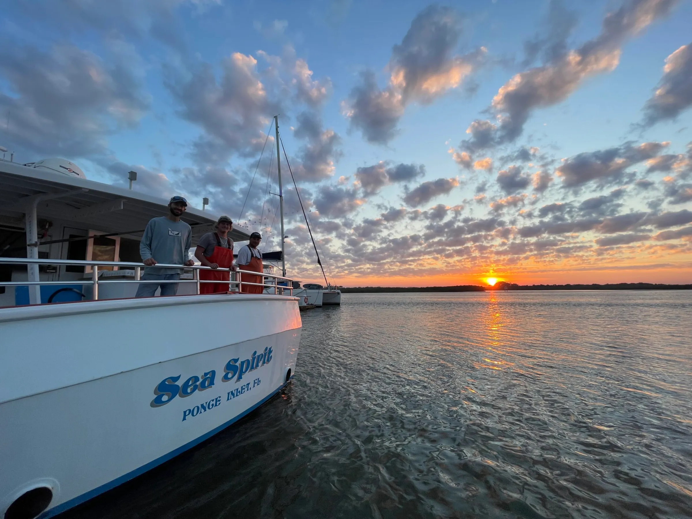 a large boat in a body of water